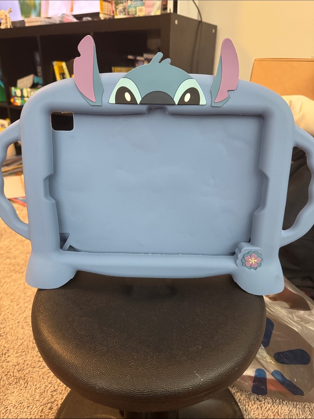 Disney Blue Stitch Kids Tablet Case with Handles